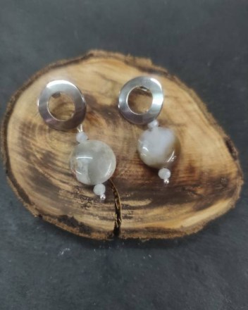 8  β  σκουλαρικια κρικακια καφε (1)